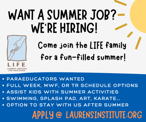 Summer Program (DTS)- 2024 – Lauren's Institute For Education